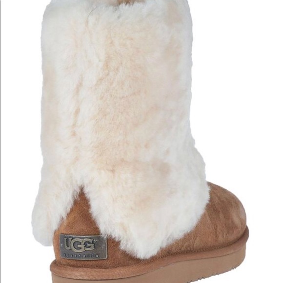 New Patten UGG Boots Tan Size 5 - Picture 2 of 4